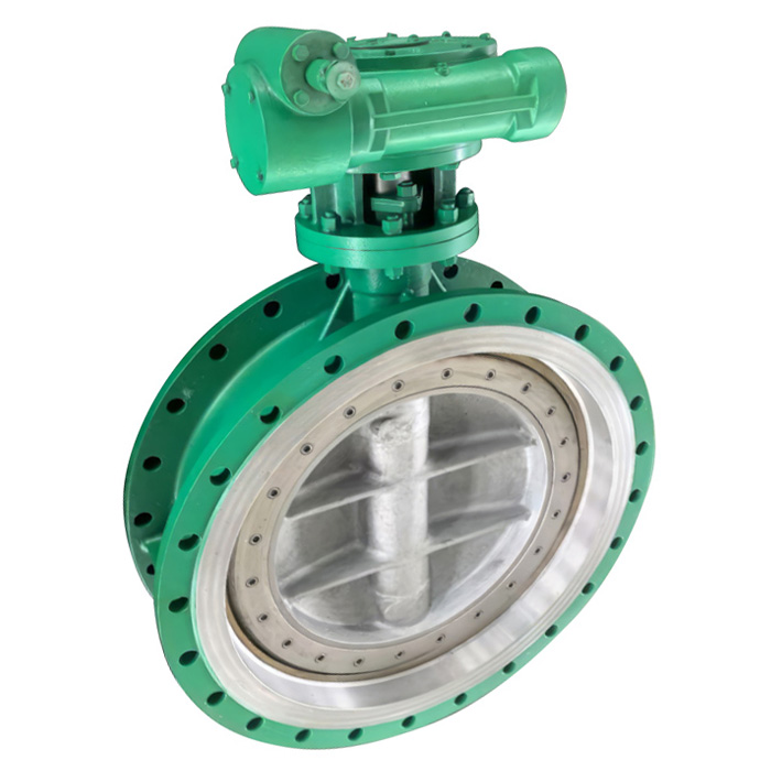 三偏心法蘭蝶閥